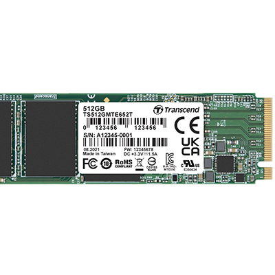 Transcend/創見 PCIe M.2 SSDs MTE652T & MTE652T-I